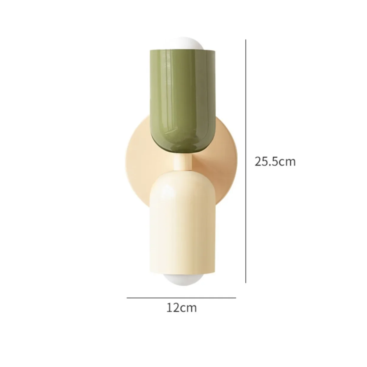 "Elegante Scandinavisch ontworpen wandlamp met LED, verkrijgbaar in meerdere kleuren voor warmte en stijl in elk interieur."