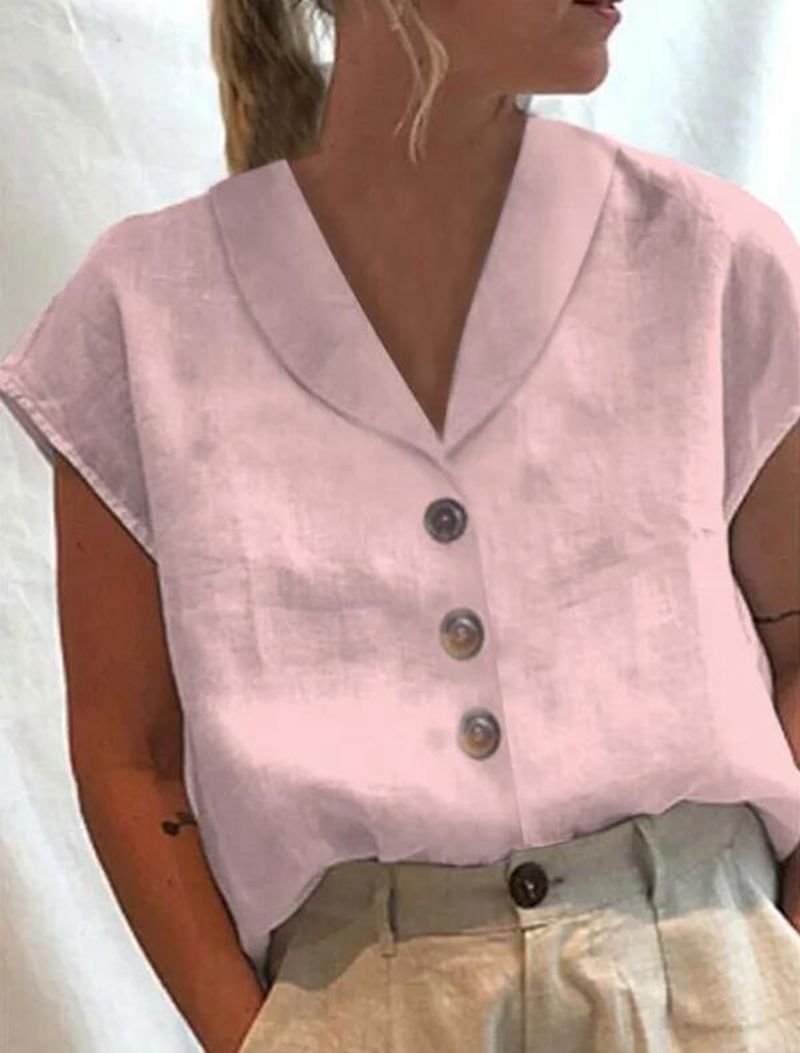 Elegante winterblouse voor dames in moderne stijl, beige kleur met verfijnde details, ideaal voor werk of formele gelegenhede