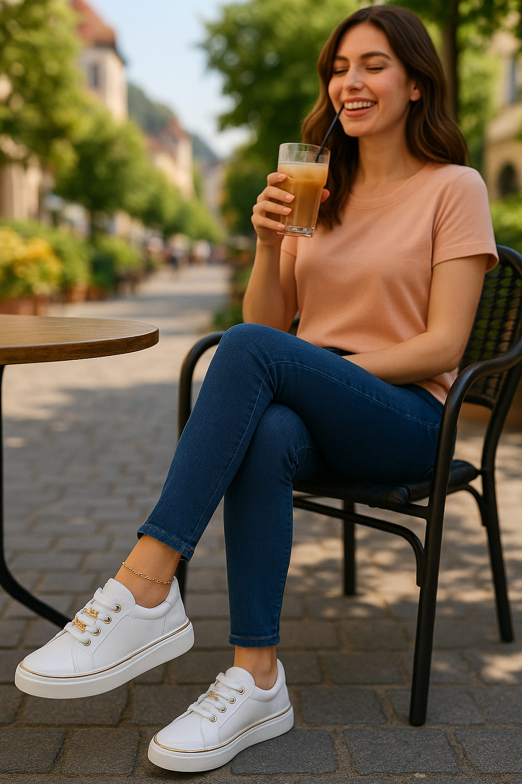 Elegante witte orthopedische damesschoenen met comfortabele pasvorm en tijdloos design. Perfect voor elke gelegenheid.