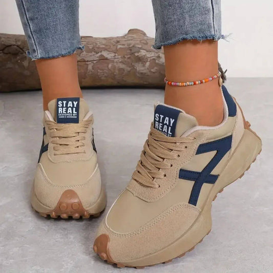 "Elena orthopedische sneakers voor dames, ademend textiel met antislipzool, stijlvol design in meerdere kleuren."
