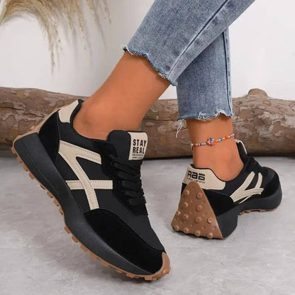"Elena orthopedische sneakers voor dames, ademend textiel met antislipzool, stijlvol design in meerdere kleuren."