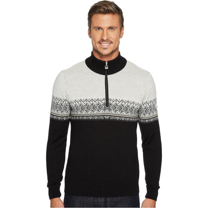 "Hovden heren trui in lichtgewicht stof met tijdloos patroon en elegante look, ideaal voor elke gelegenheid."