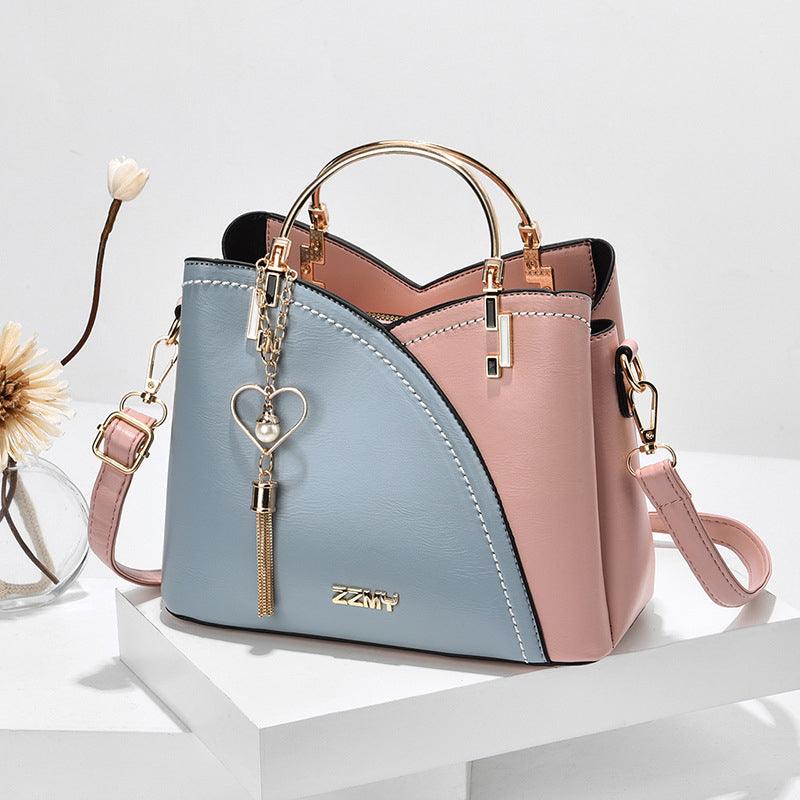 Luxe dames tote tas in leer met elegante lijnen, verkrijgbaar in trendy kleuren, perfect voor stijlvolle en moderne looks.