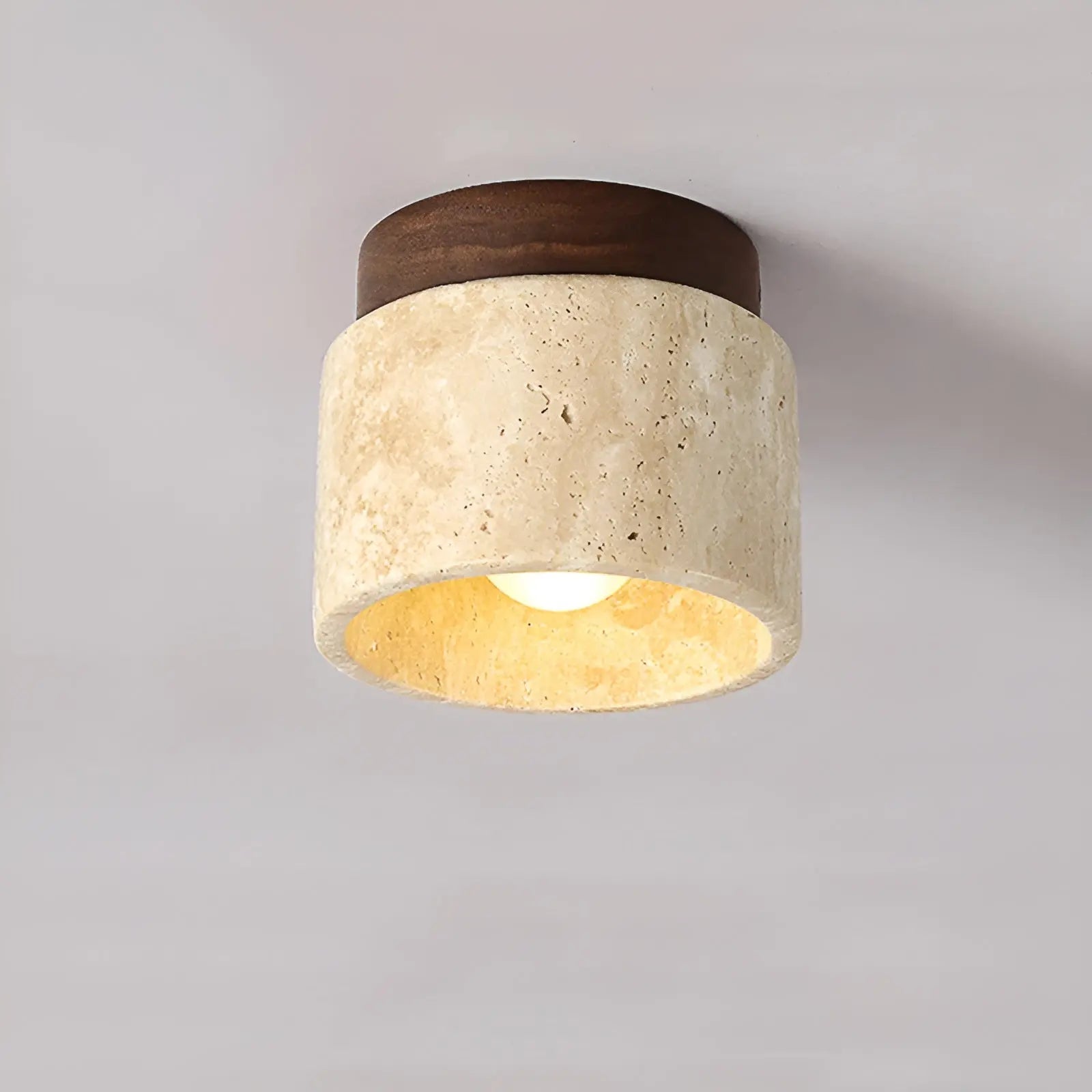 "Moderne, minimalistische plafondlamp met organische vormen en subtiele LED-lichtgloed, geïnspireerd door Japans design."