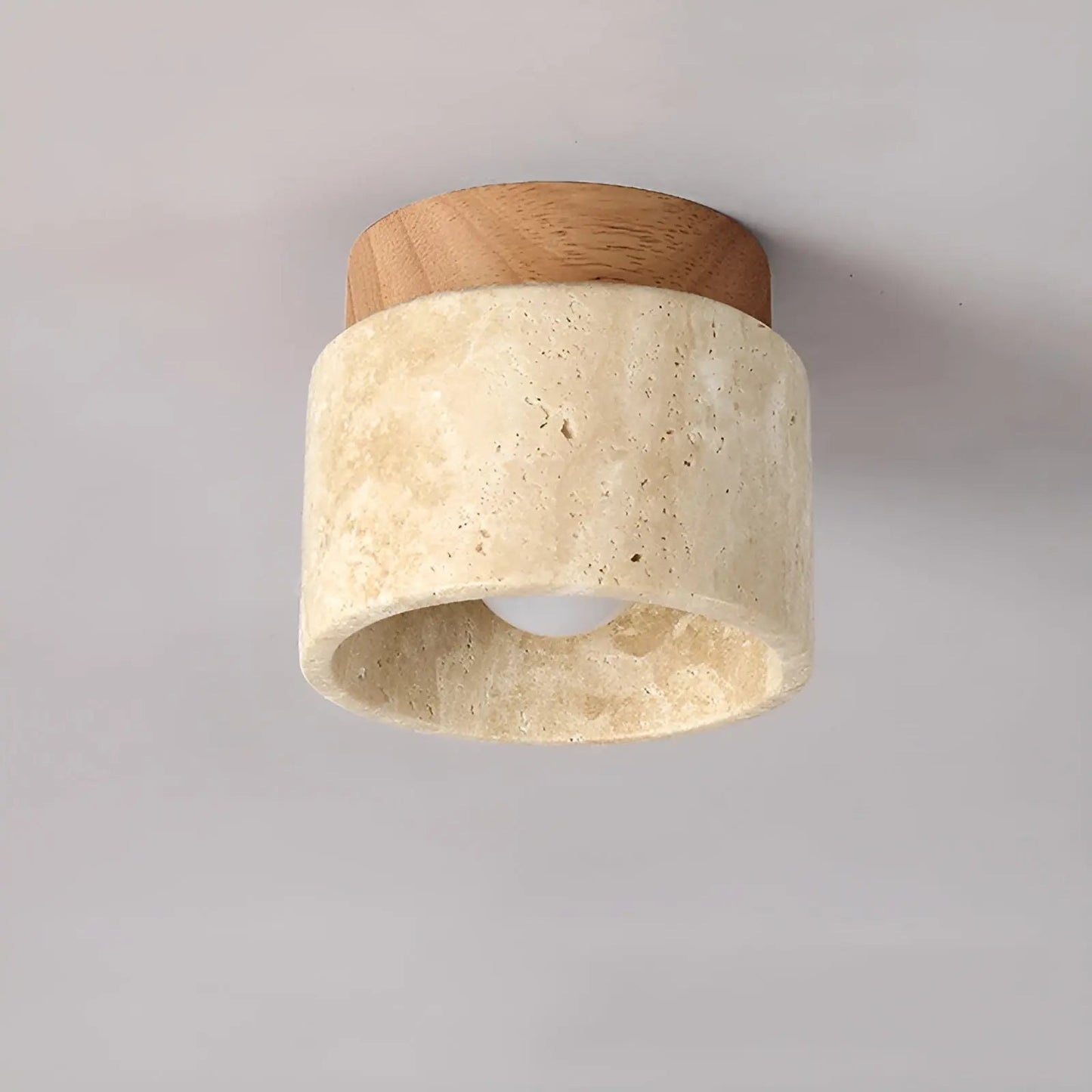 "Moderne, minimalistische plafondlamp met organische vormen en subtiele LED-lichtgloed, geïnspireerd door Japans design."