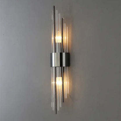 "Moderne wandlamp goud, tijdloze elegantie, luxe verlichting voor verfijnd interieur."