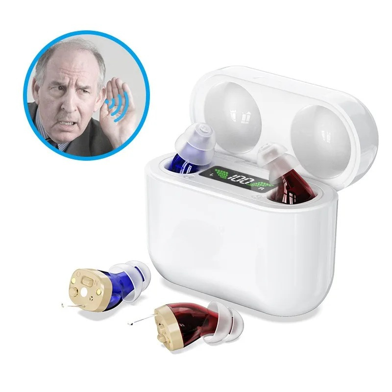 "Onzichtbaar en discreet in-ear hoortoestel met ergonomisch design voor dagelijks comfort en kristalhelder geluid"