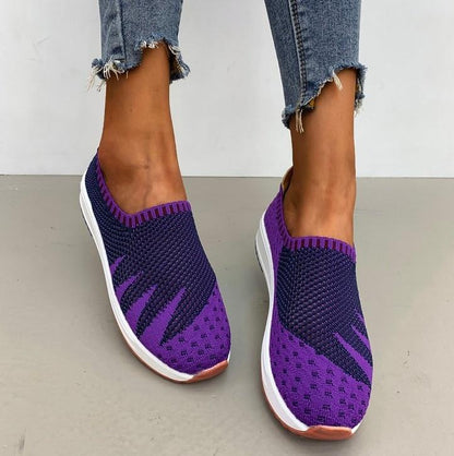 "Orthopedische sportschoenen voor dames, stijlvol blauw ontwerp met comfortabele pasvorm en hoogwaardige materialen."