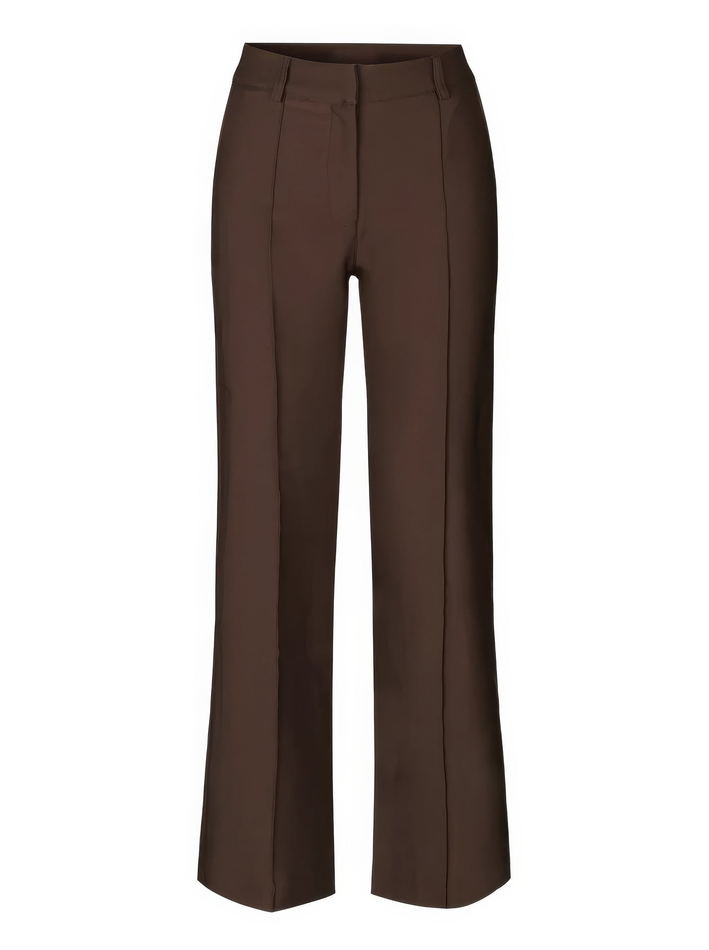 "Sophie - Elegante high-waist pantalon met wijde pijpen in zachte stretch stof, ideaal voor comfort en stijl in dameskleding.