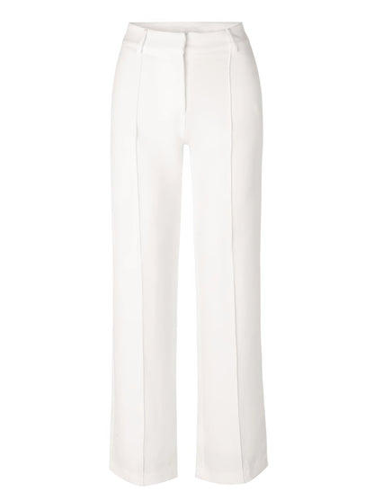"Sophie - Elegante high-waist pantalon met wijde pijpen in zachte stretch stof, ideaal voor comfort en stijl in dameskleding.