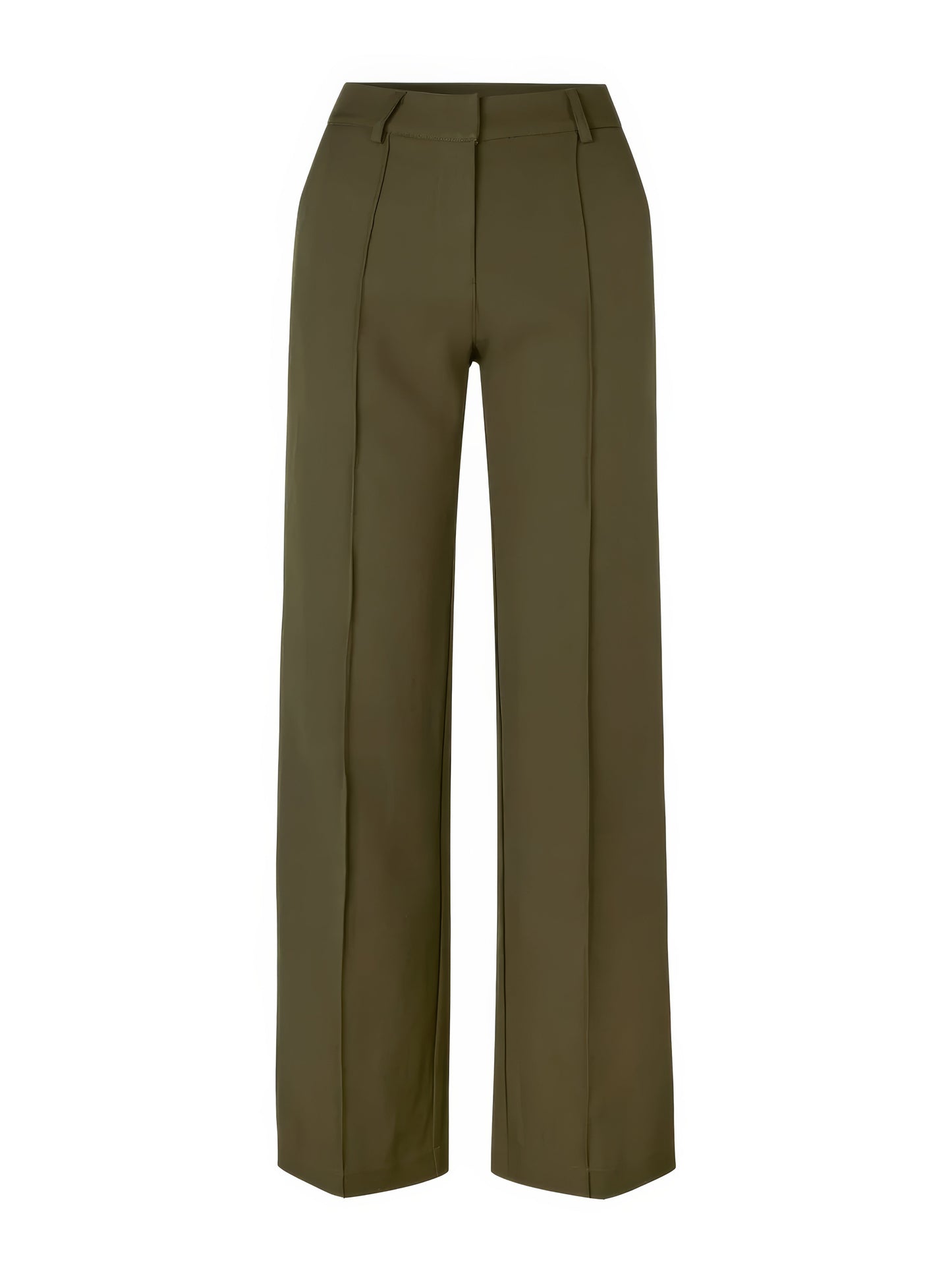 "Sophie - Elegante high-waist pantalon met wijde pijpen in zachte stretch stof, ideaal voor comfort en stijl in dameskleding.
