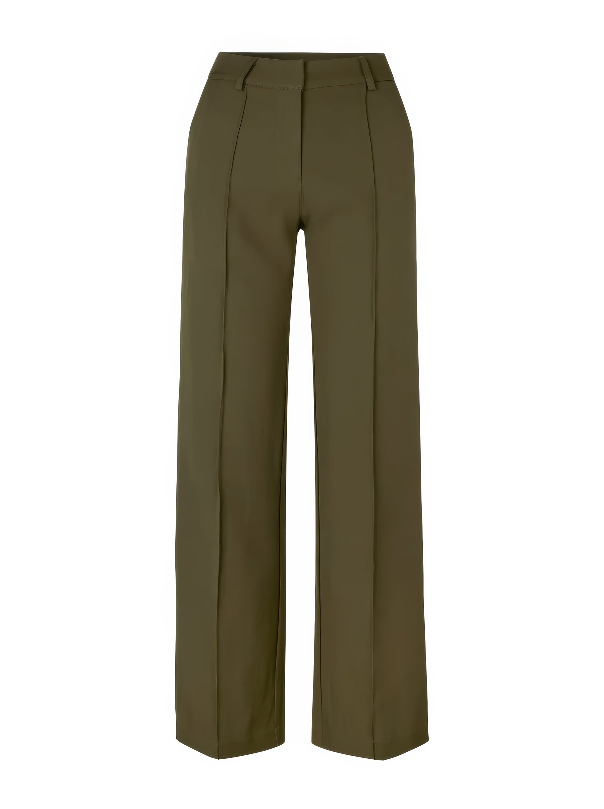 "Sophie - Elegante high-waist pantalon met wijde pijpen in zachte stretch stof, ideaal voor comfort en stijl in dameskleding.