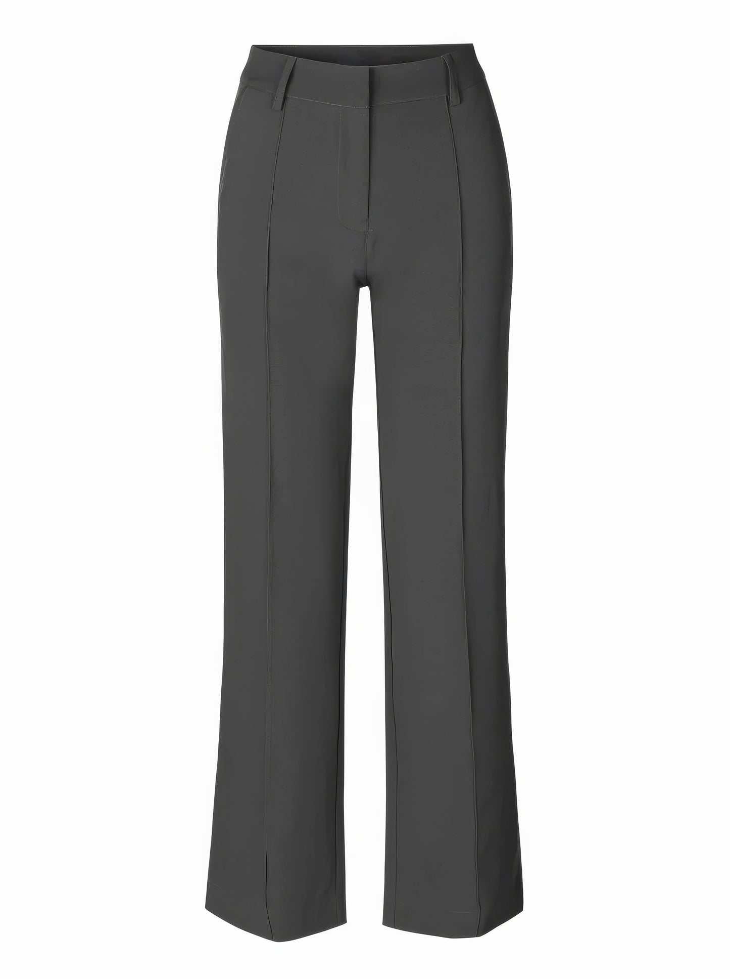 "Sophie - Elegante high-waist pantalon met wijde pijpen in zachte stretch stof, ideaal voor comfort en stijl in dameskleding.