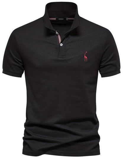 "Stijlvol heren poloshirt, elegant en comfortabel, perfecte pasvorm, ontworpen voor veelzijdige looks in elke outfit."