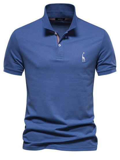 "Stijlvol heren poloshirt, elegant en comfortabel, perfecte pasvorm, ontworpen voor veelzijdige looks in elke outfit."
