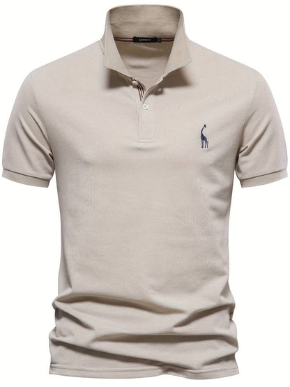"Stijlvol heren poloshirt, elegant en comfortabel, perfecte pasvorm, ontworpen voor veelzijdige looks in elke outfit."