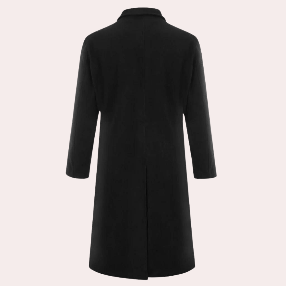 "Stijlvolle gele trenchcoat heren met klassieke revers, ideaal voor herfst, biedt comfort en elegantie voor de moderne man."