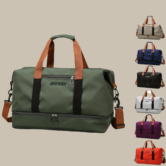 "Stijlvolle heren DuffelBag met ruime capaciteit, robuust ontwerp, verstelbare schouderriem, beschikbaar in diverse kleuren."
