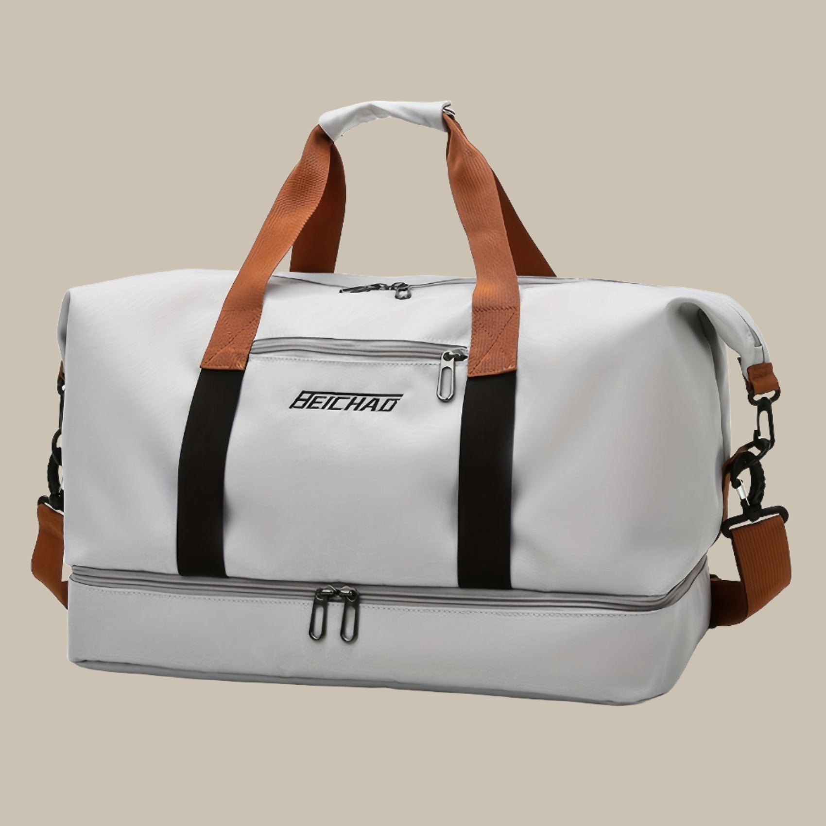 "Stijlvolle heren DuffelBag met ruime capaciteit, robuust ontwerp, verstelbare schouderriem, beschikbaar in diverse kleuren."