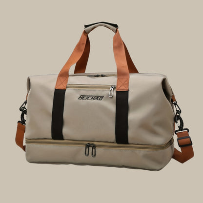 "Stijlvolle heren DuffelBag met ruime capaciteit, robuust ontwerp, verstelbare schouderriem, beschikbaar in diverse kleuren."