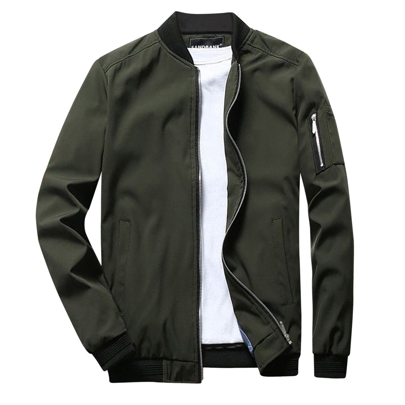 Stijlvolle heren zomerjas, kort model, veelzijdig design, hoge kwaliteit stof, ideal voor casual en formele gelegenheden.