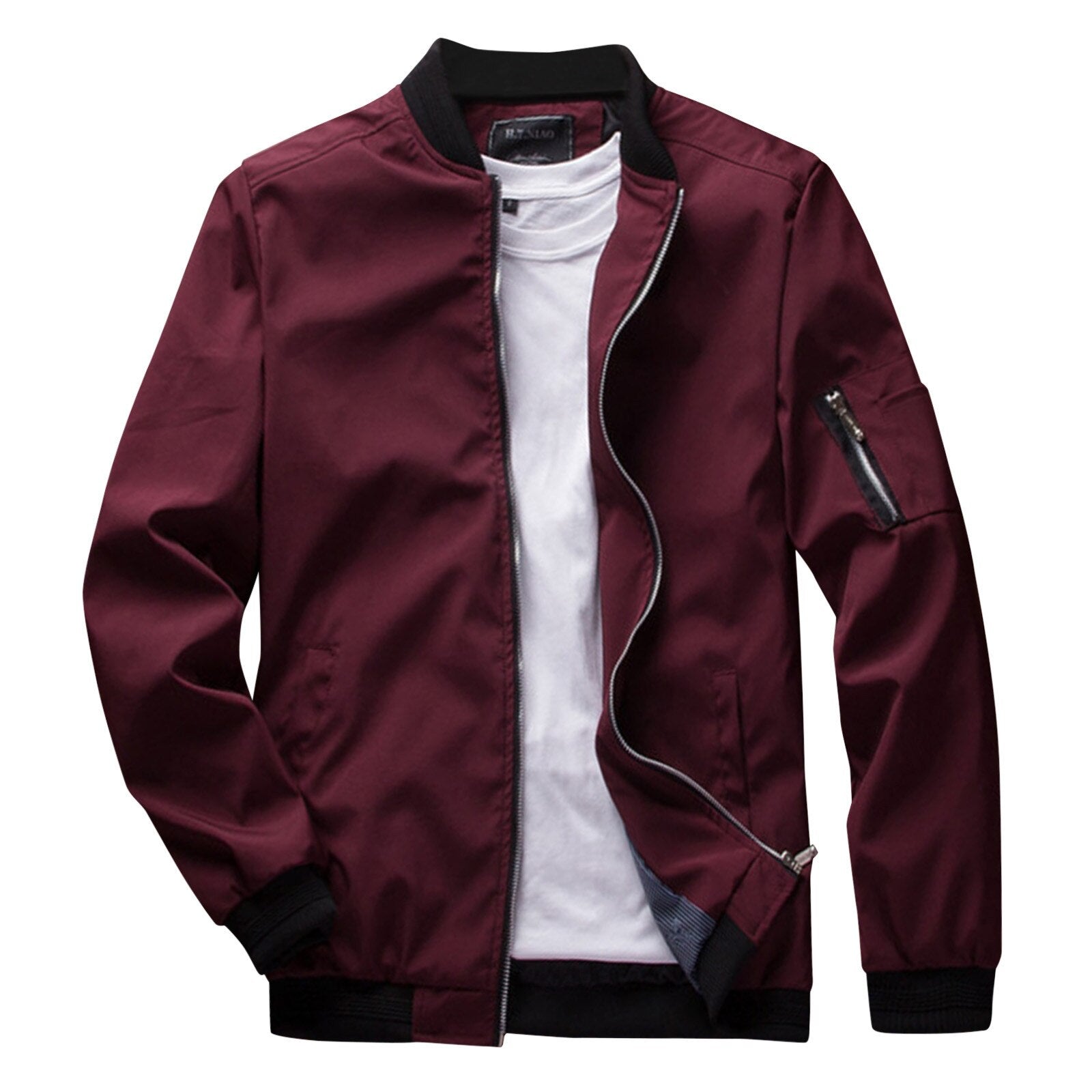 Stijlvolle heren zomerjas, kort model, veelzijdig design, hoge kwaliteit stof, ideal voor casual en formele gelegenheden.