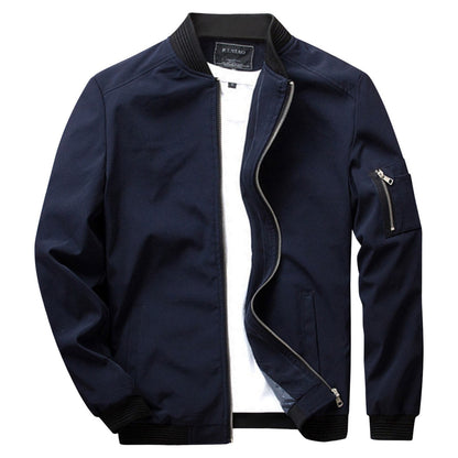 Stijlvolle heren zomerjas, kort model, veelzijdig design, hoge kwaliteit stof, ideal voor casual en formele gelegenheden.