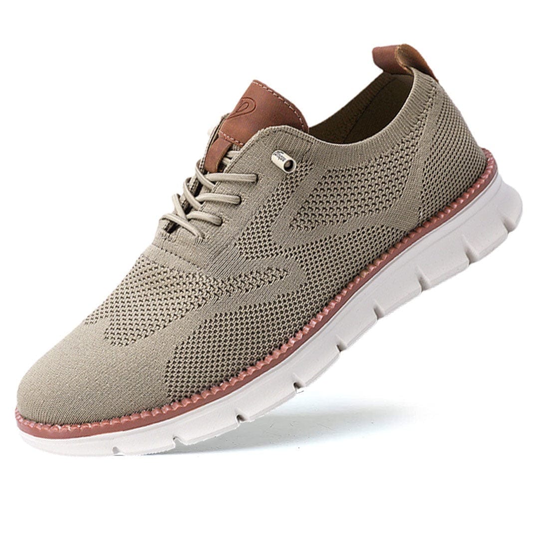 "Stijlvolle vegan schoenen, gemaakt van Italiaans vegan leer, met een elegant ontwerp en uitneembaar memory foam voetbed."