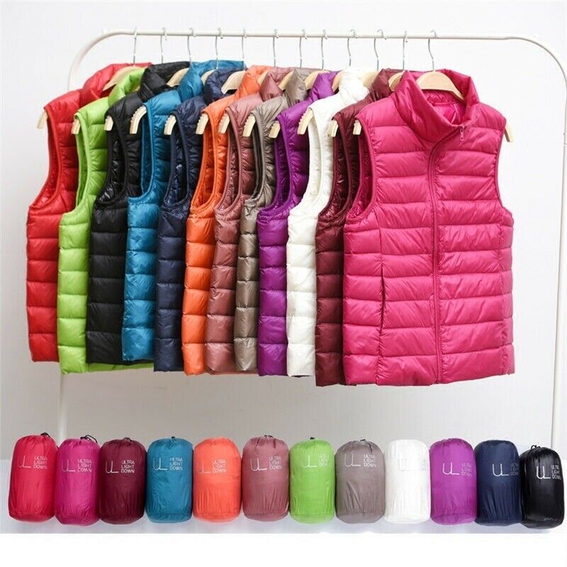 "Stijlvolle winddichte dames bodywarmer in rood, lichtgewicht met slank design, geschikt voor elke modebewuste vrouw."