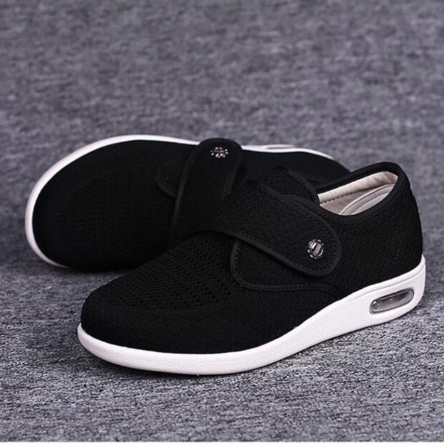 "Trendy brede diabetische schoenen met zachte binnenzool, ideaal voor gevoelige voeten en stijlvol, geschikt voor elke outfit