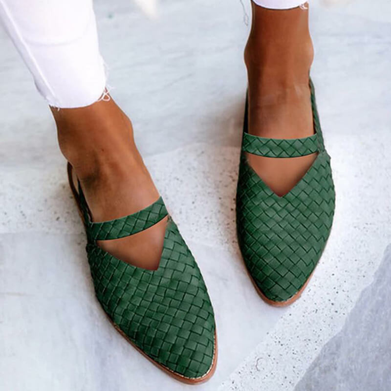 "Trendy dames sandalen, stijlvol en comfortabel, blauw, groen of rood, met zachte inlegzool en ergonomisch ontwerp."