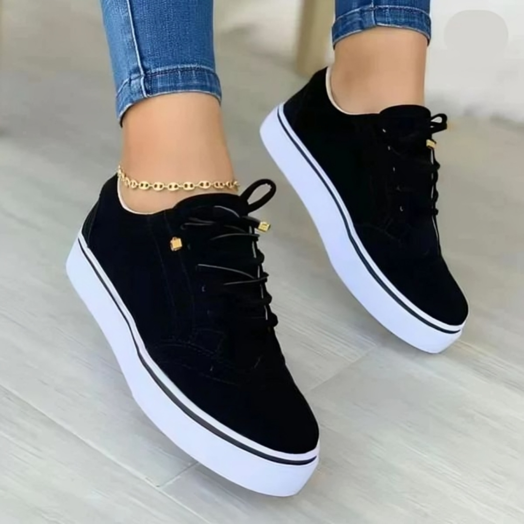 "Trendy orthopedische damessneakers Fenna, stijlvol design, comfortabele ondersteuning, diverse kleuren, dagelijks gebruik"