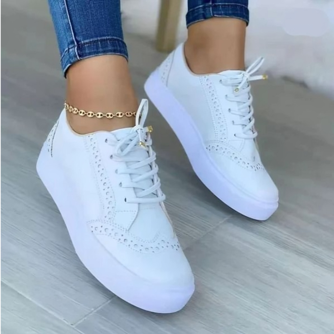 "Trendy orthopedische damessneakers Fenna, stijlvol design, comfortabele ondersteuning, diverse kleuren, dagelijks gebruik"