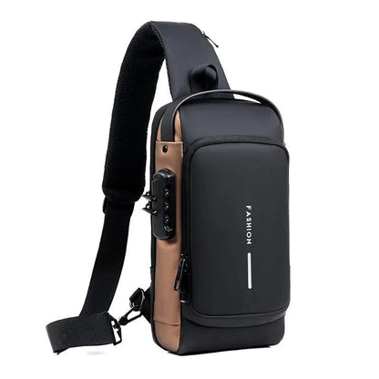 Unisex anti-diefstal rugzak met laptopvak, verborgen ritsen, waterafstotend, zwart; ideaal voor reizen en werk.