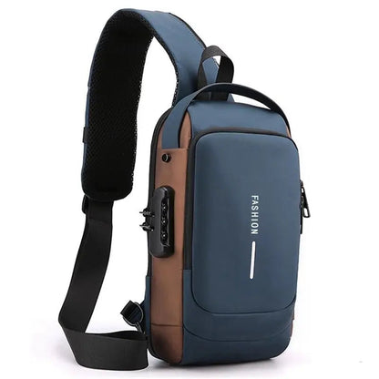 Unisex anti-diefstal rugzak met laptopvak, verborgen ritsen, waterafstotend, zwart; ideaal voor reizen en werk.