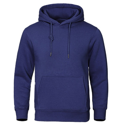 "Zachte ademende herencasual hoodie in grijs met capuchon en kangoeroezak, stijlvol en comfortabel ontwerp voor dagelijks geb