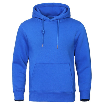 "Zachte ademende herencasual hoodie in grijs met capuchon en kangoeroezak, stijlvol en comfortabel ontwerp voor dagelijks geb