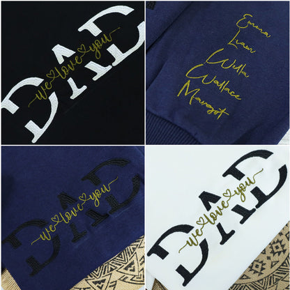 "Zachte, stijlvolle Papa Swag Hoodie voor vaders. Verkrijgbaar in Blauw, Legergroen, Wit, Zwart. Comfort en mode in één."